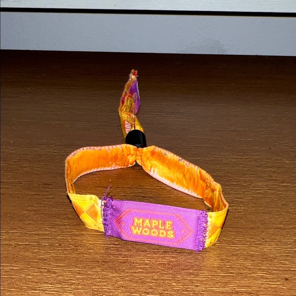 Electric Forest 2019 Maple Woods Woven Wristband Bracelet